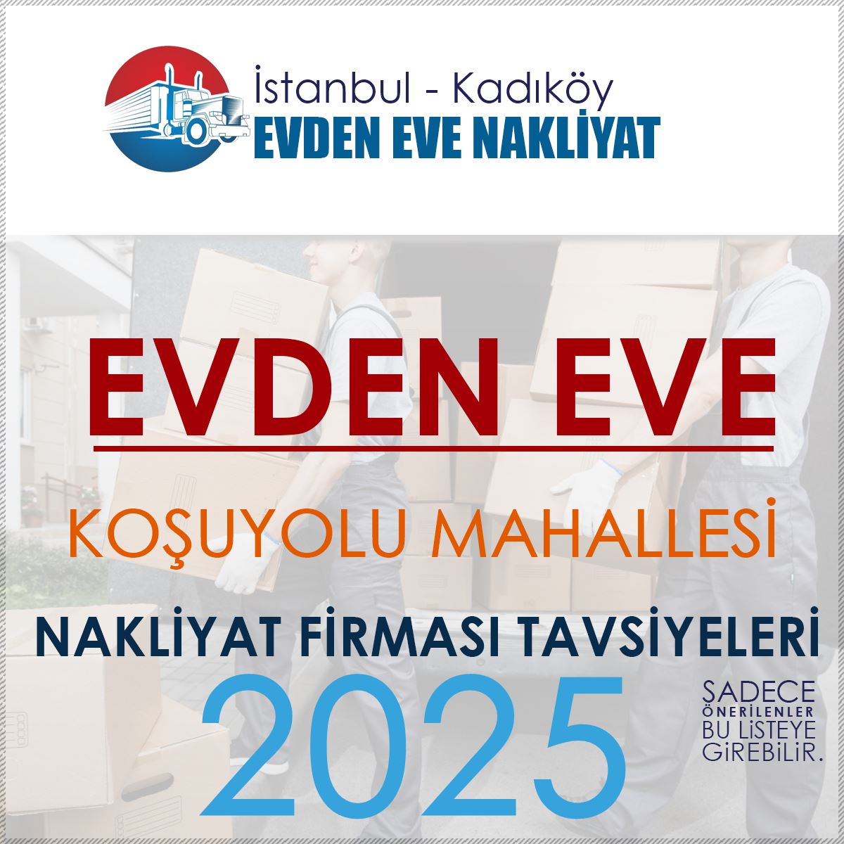 Koşuyolu Evden Eve Nakliyat Firmaları
