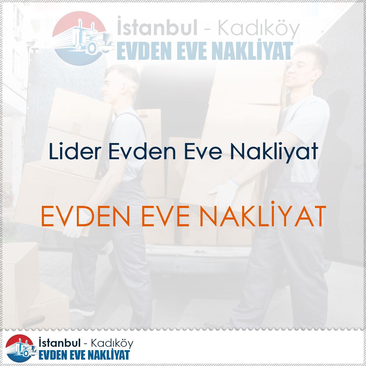 Lider Evden Eve Nakliyat : Kapak Görseli